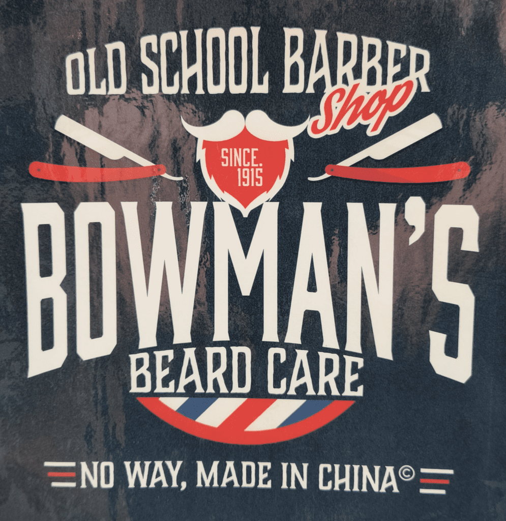 Bowmans Beard Care Products